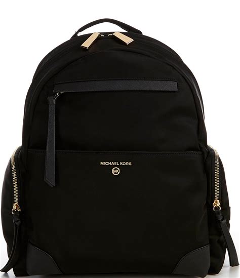 michael kors large chain backpack|Michael Kors large nylon backpack.